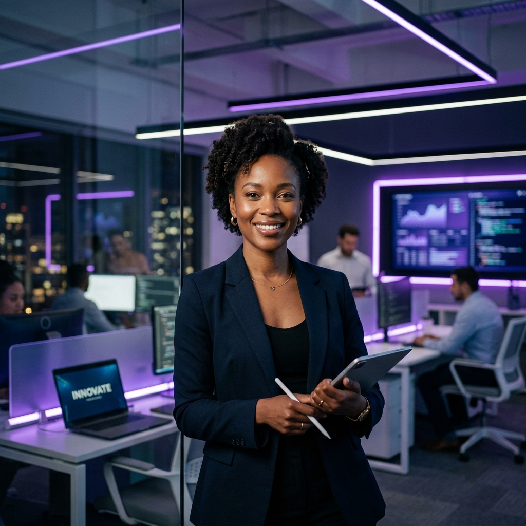 Beautiful Black professional woman